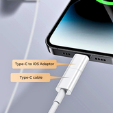 Universal Type-C ↔ Lightning Interchange Adapter — Fast Charge